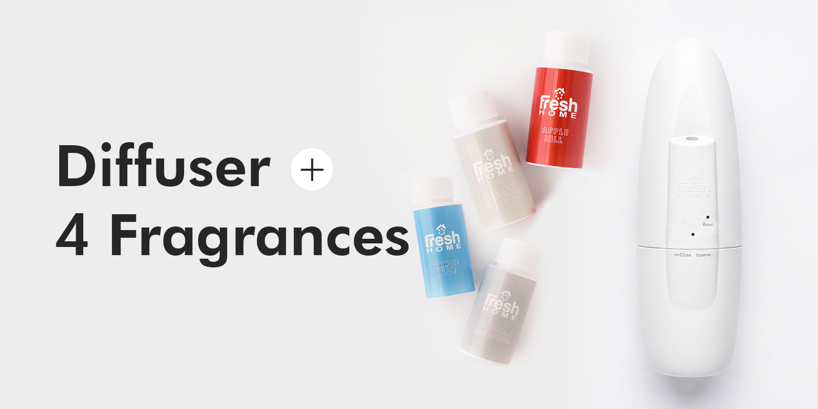 DIFFUSER + 4 FRAGRANCE